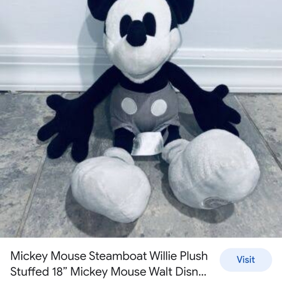 Mickey mouse steamboat plush - Picture 6 of 6